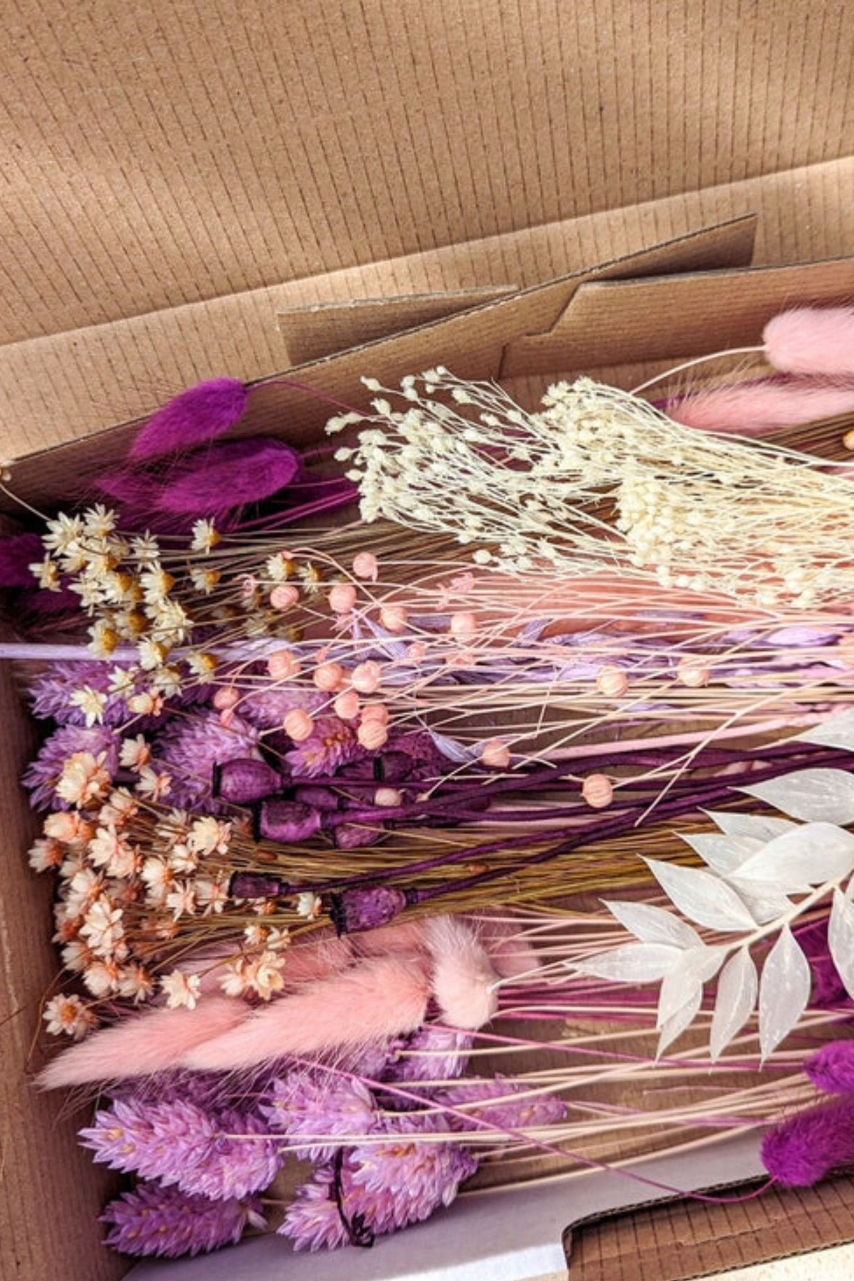 Flores preservadas Amalfi decoracao natural duravel Las Pampas